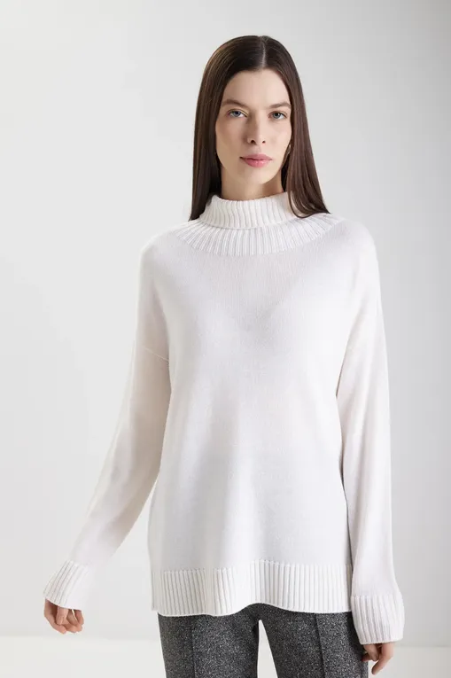 Водолазки MM by MaxMara MINO 252636612 001 WHITE