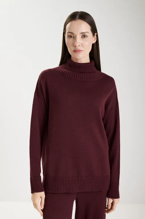 Водолазки MM by MaxMara MINO 252636612 009 BORDEAUX