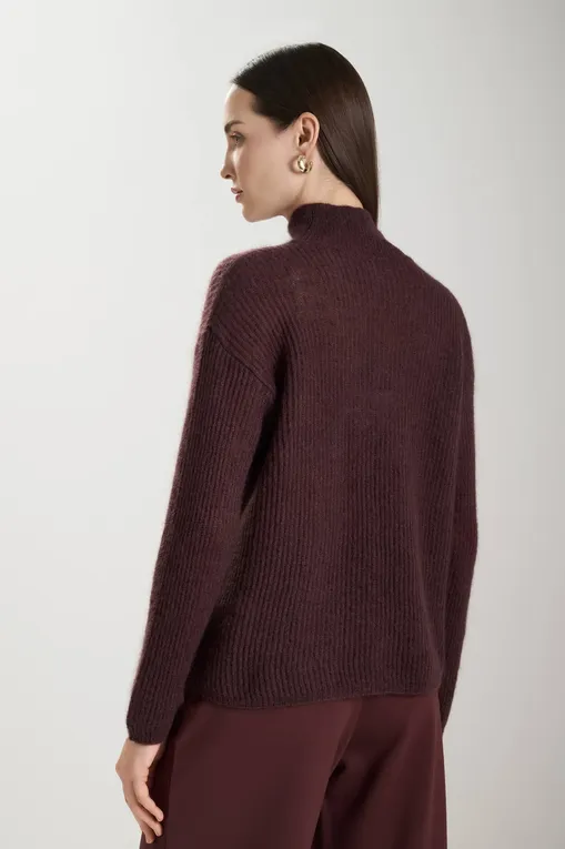 Водолазки MM by MaxMara TENNA 252636618 007 BORDEAUX
