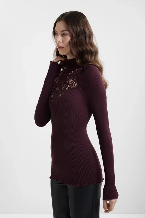 Водолазки Oscalito 7608 635 CHERRY