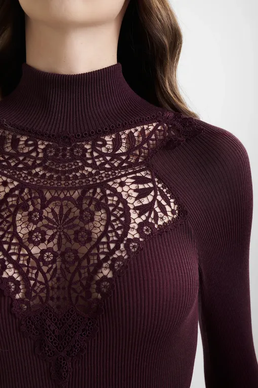 Водолазки Oscalito 7608 635 CHERRY