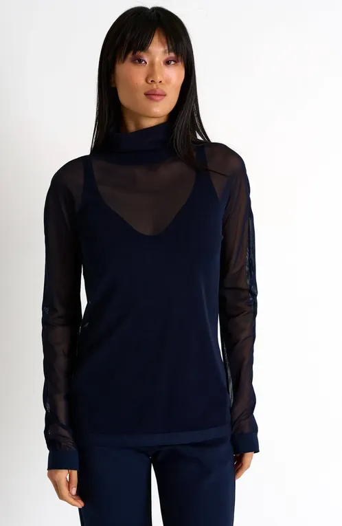 Водолазки Shan 52363-62 550 Navy