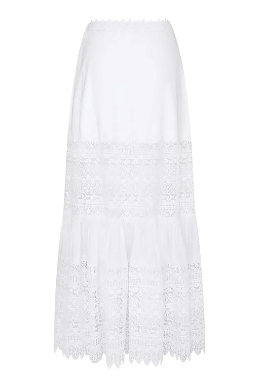 Юбки Charo Ruiz Ibiza 231407 white