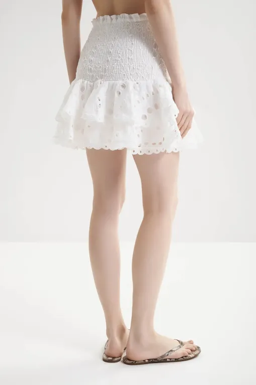Юбки Charo Ruiz Ibiza 263401 White Sealace