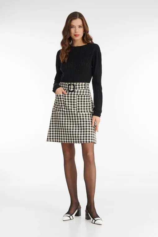 Юбки Diana Gallesi 1106R000801N ( B0 ) 1 NERO/LATTE