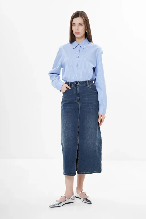 Юбки Luisa Viola 1476F000465N 024 BLU LIGHT