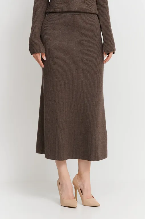 Юбки Max Mara Leisure AGILE 242630602 002 HAZELNUT BROWN