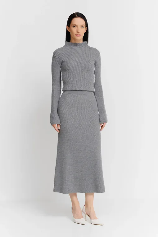 Юбки Max Mara Leisure AGILE 242630602 004 LIGHT GREY