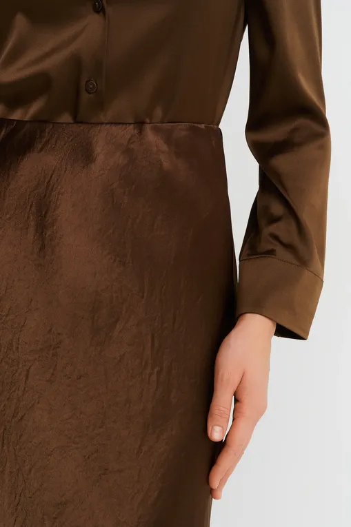 Юбки Max Mara Leisure ALESSIO 242610601 005 BROWN