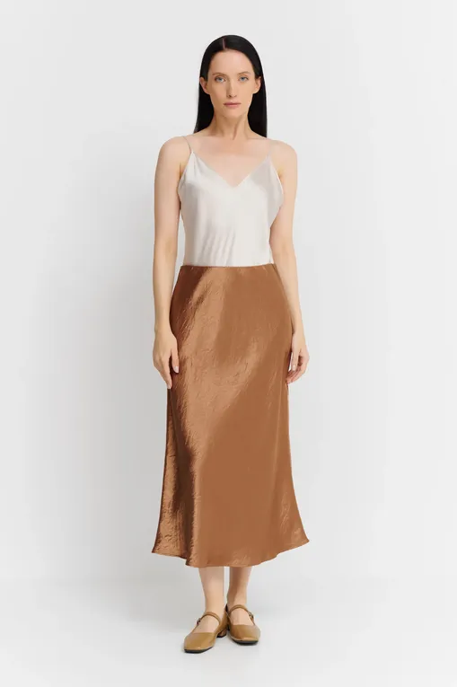 Юбки Max Mara Leisure ALESSIO 242610601 006 TOBACCO