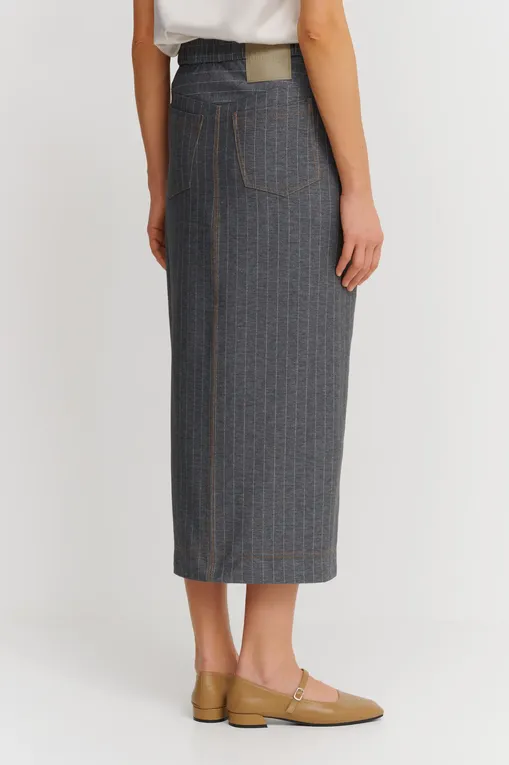 Юбки Max Mara Leisure BREDA 242677605 004 MEDIUM GREY