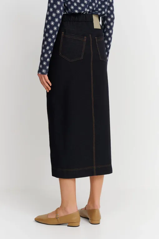 Юбки Max Mara Leisure BREDA 242677605 003 NAVY