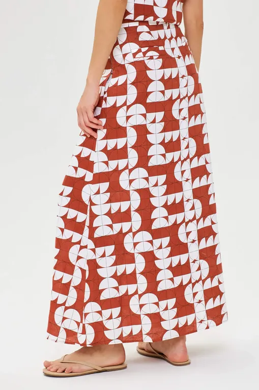 Юбки Max Mara Leisure EDILE 241610101 002 RUST