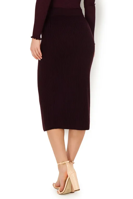 Юбки Max Mara EMERSON 33060206 006 WINE-COLOURED