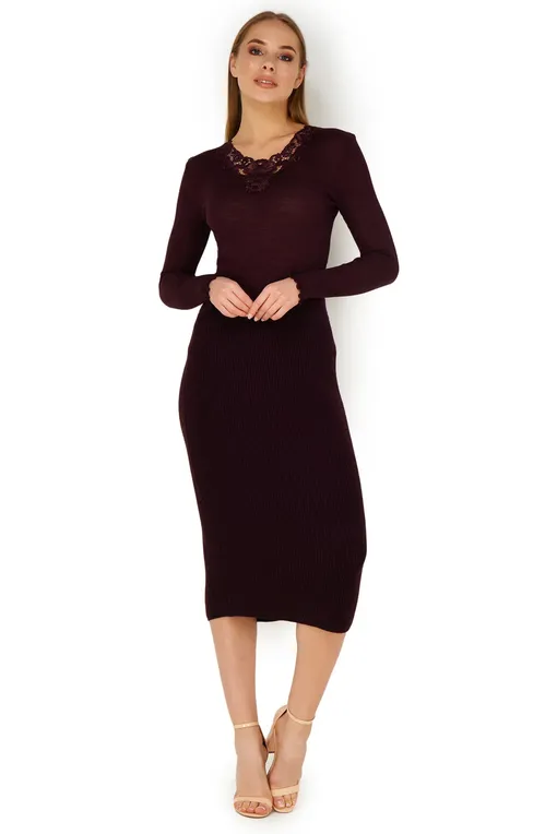 Юбки Max Mara EMERSON 33060206 006 WINE-COLOURED