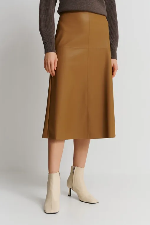 Юбки Max Mara Leisure SCILLI 242677602 002 TOBACCO