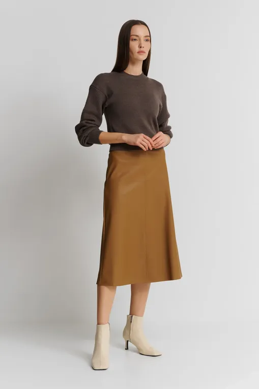 Юбки Max Mara Leisure SCILLI 242677602 002 TOBACCO