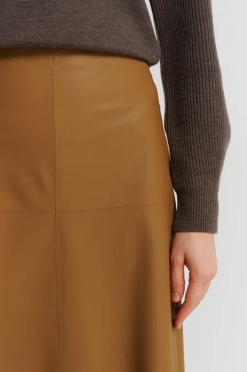 Юбки Max Mara Leisure SCILLI 242677602 002 TOBACCO