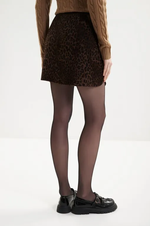 Юбки Mc2 Saint Barth EIRADOUBLE DARK LEOPARD 18