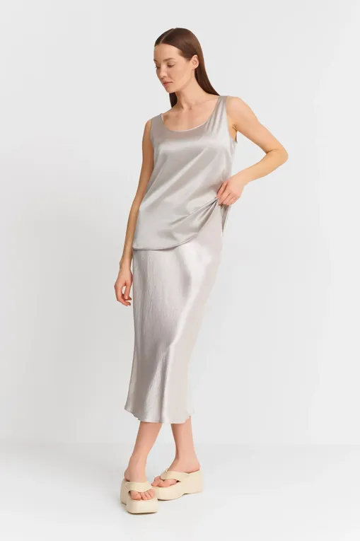 Юбки MM by MaxMara ALESSIO 251610101 012 PEARL GREY