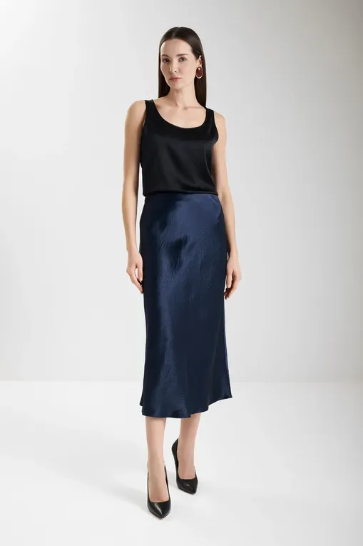Юбки MM by MaxMara ALESSIO 252610601 011 NAVY