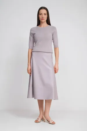 MM by MaxMara MARZIA 251677102 001 LIGHT GREY