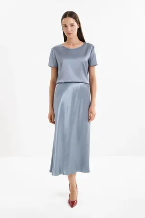 MM by MaxMara MMLALESSIO 261610101 020 BLUE GREY