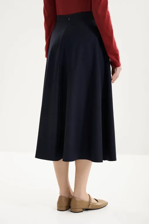 Юбки MM by MaxMara MMLAQUILA 261677103 004 NAVY