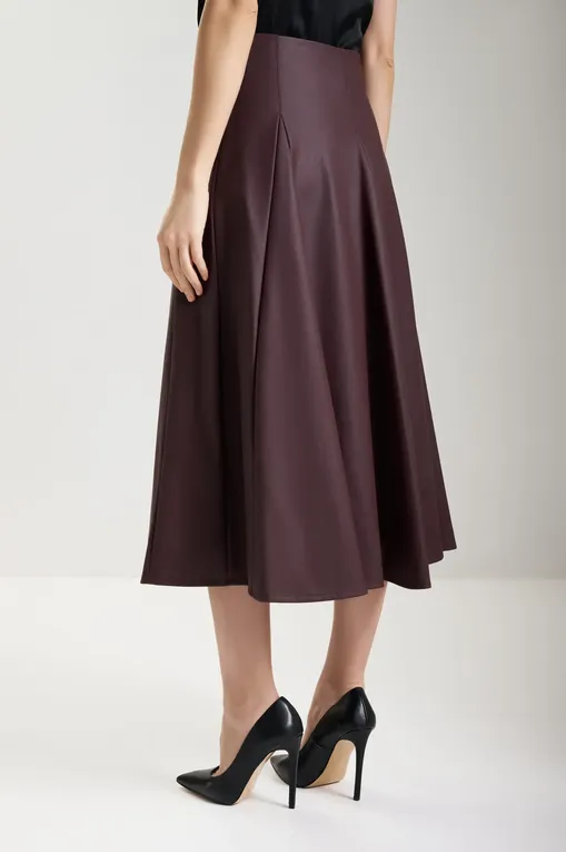 Юбки MM by MaxMara NOCERA 252677603 002 BORDEAUX