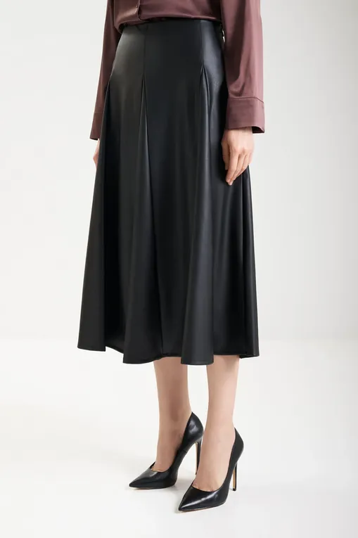 Юбки MM by MaxMara NOCERA 252677603 003 BLACK