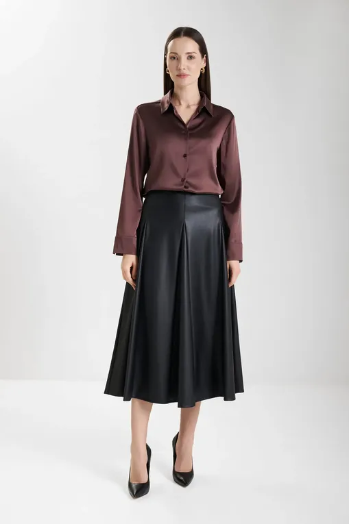 Юбки MM by MaxMara NOCERA 252677603 003 BLACK