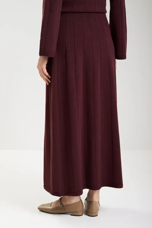 Юбки MM by MaxMara PEONIE 252630601 009 BORDEAUX