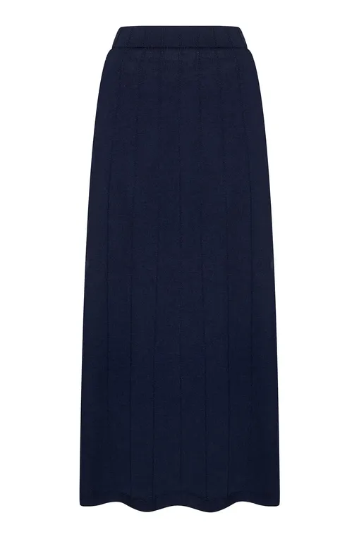 Юбки MM by MaxMara PEONIE 252630601 007 NAVY