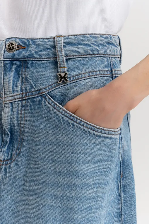 Юбки RICHMOND X UWP25088GO D.BLUE LIG