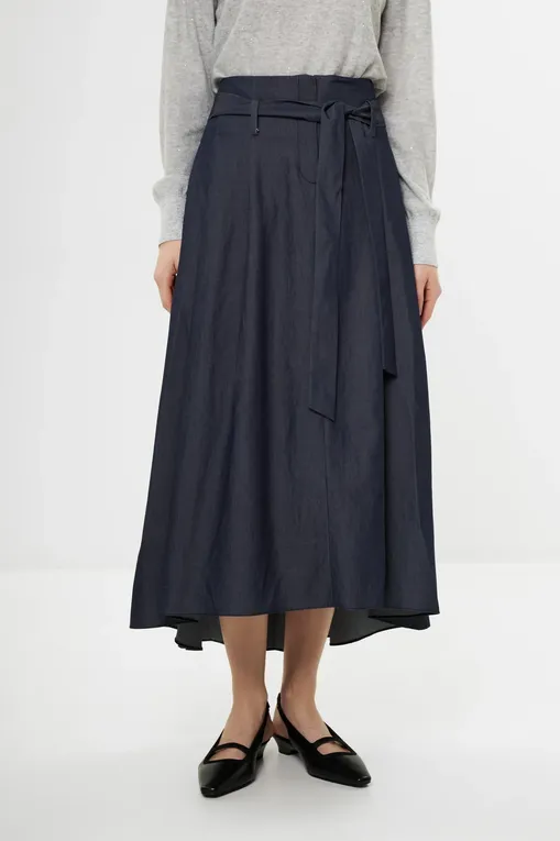 Юбки Rocco Ragni E24-650-2265 J502 DARK BLUE