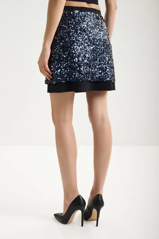 Юбки Shan 52589-45 590 Navy-Black