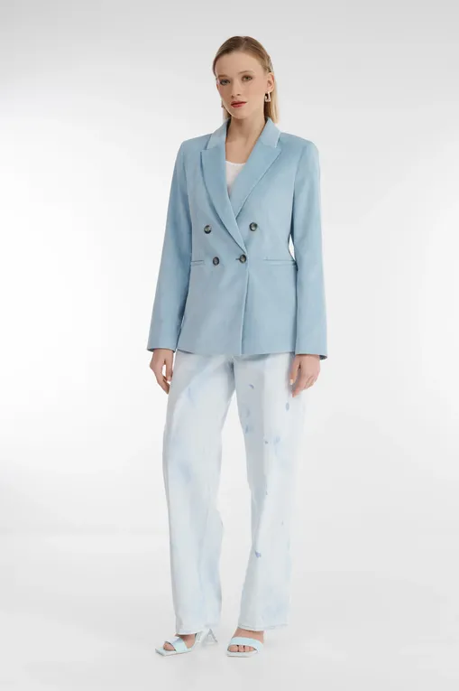 Жакеты Diana Gallesi R296R001912N ( AW ) 4 AZZURRO POLVERE