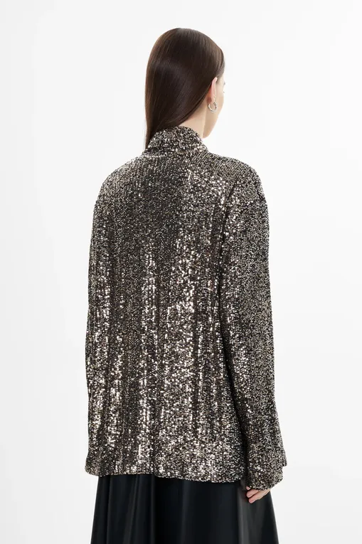 Жакеты Luisa Viola 2203F001828N 022 NERO BRONZO