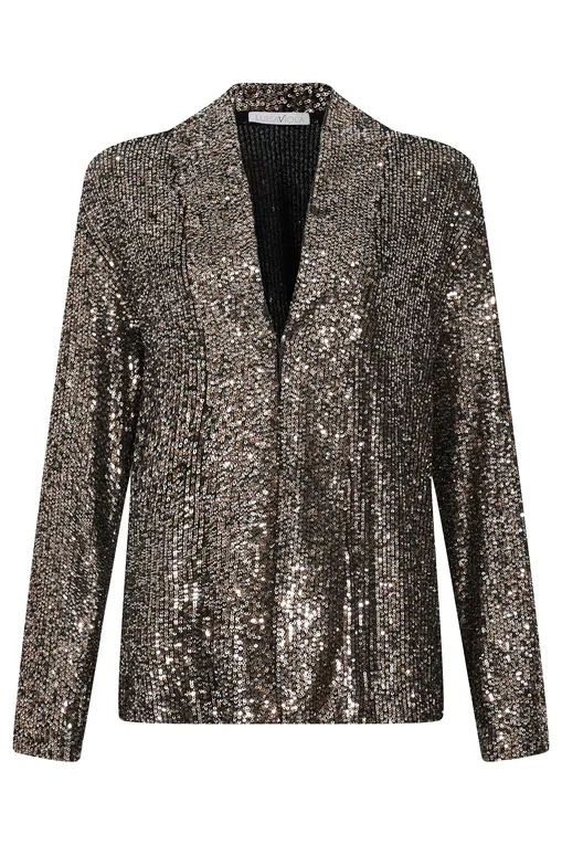 Жакеты Luisa Viola 2203F001828N 022 NERO BRONZO