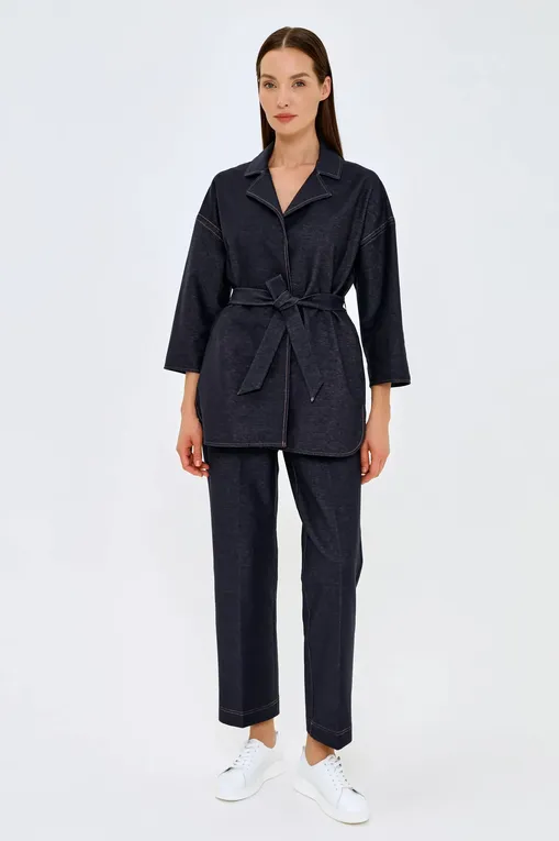 Жакеты Max Mara Leisure VISONE 241691104 004 NAVY