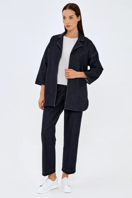 Жакеты Max Mara Leisure VISONE 241691104 004 NAVY