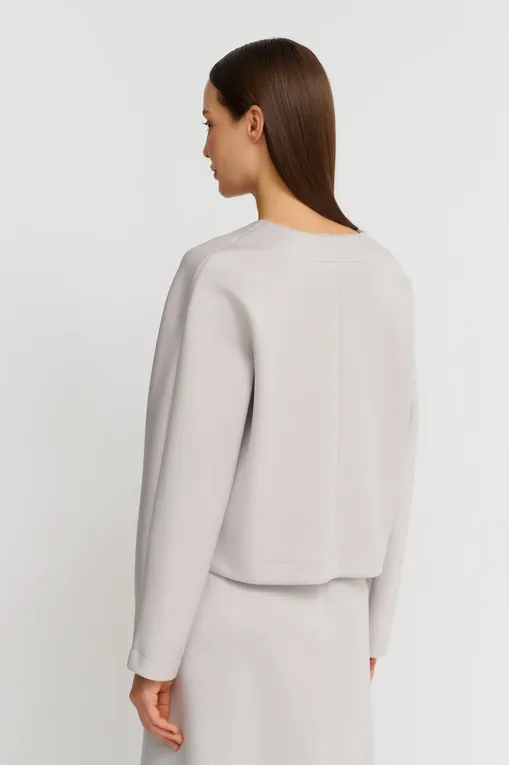 Жакеты Max Mara Leisure CANOSSA 242691605 001 PEARL GREY