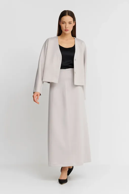Жакеты Max Mara Leisure CANOSSA 242691605 001 PEARL GREY