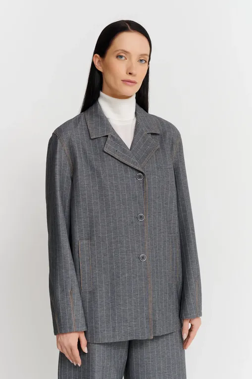 Жакеты Max Mara Leisure CAVALLO 242691607 004 MEDIUM GREY