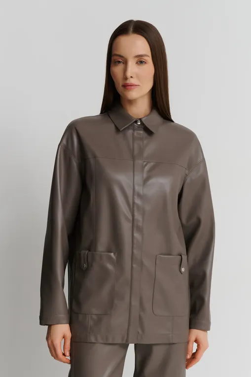 Жакеты Max Mara Leisure QUANTUM 242691604 002 HAZELNUT BROWN
