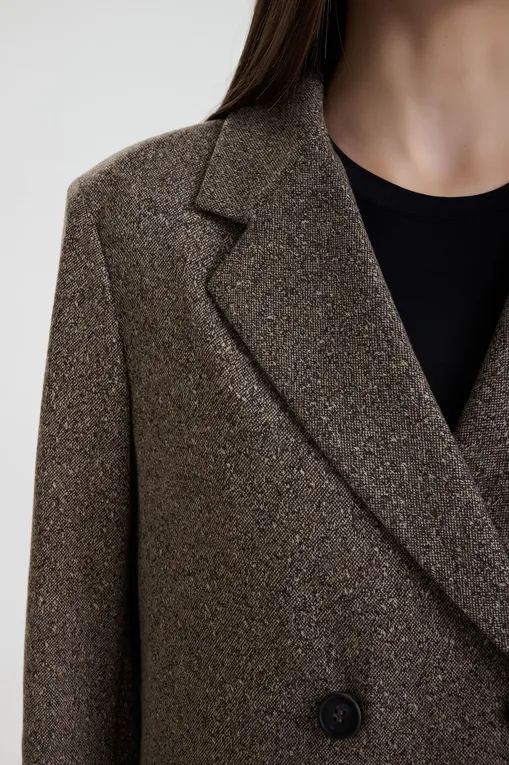 Жакеты MM by MaxMara ALBANIA 252691606 005 TOBACCO