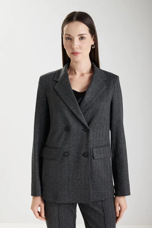 Жакеты MM by MaxMara ALBANIA 252691606 002 BLACK