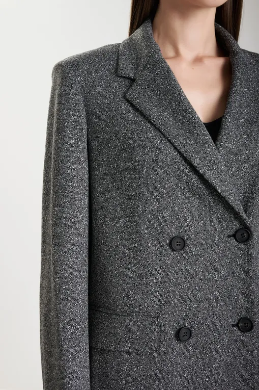 Жакеты MM by MaxMara ALBANIA 252691606 004 DARK BROWN