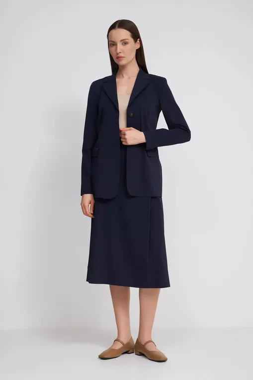Жакеты MM by MaxMara GELADA 251691102 005 NAVY