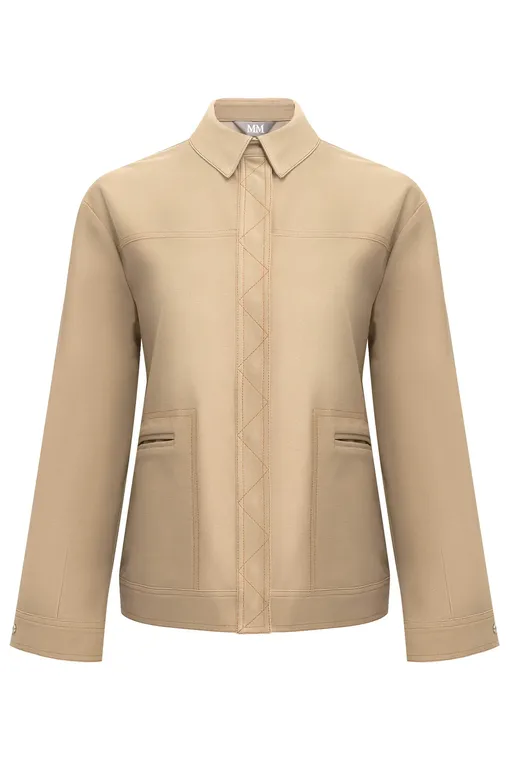 Жакеты MM by MaxMara LEPRE 251691101 002 SAND